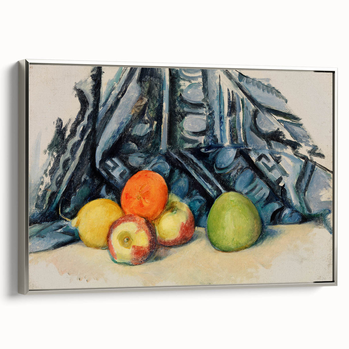Modern Wall Art of Still Life with Apples - Contemporary Abstract Style