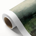 Abstract landscape wall art on rolled canvas, showcasing vibrant colors and fluid shapes, perfect for modern home decor. Packaged securely in a durable tube for safe delivery.