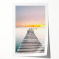 Extra large rolled canvas print featuring a floral design in soft pastel shades.