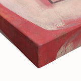 Modern Wall Art - Abstract Grooming Portrait in Warm Minimalist Style