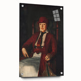 Modern Wall Art - Portrait of Mrs. Chester Dale in Rich Impressionist Style