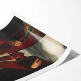 Modern Wall Art - Portrait of Mrs. Chester Dale in Rich Impressionist Style