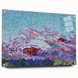 Modern Wall Art of Vibrant Ocean Coast - Abstract Contemporary Style