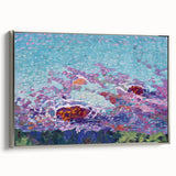 Modern Wall Art of Vibrant Ocean Coast - Abstract Contemporary Style