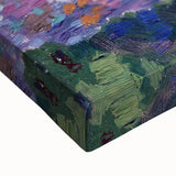 Modern Wall Art of Vibrant Ocean Coast - Abstract Contemporary Style