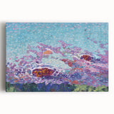 Modern Wall Art of Vibrant Ocean Coast - Abstract Contemporary Style