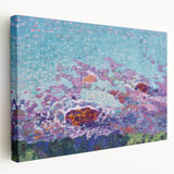 Modern Wall Art of Vibrant Ocean Coast - Abstract Contemporary Style