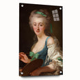 Classic Romantic Paintings - Anne Vallayer-Coster Portrait Canvas Art