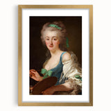 Classic Romantic Paintings - Anne Vallayer-Coster Portrait Canvas Art