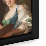 Classic Romantic Paintings - Anne Vallayer-Coster Portrait Canvas Art