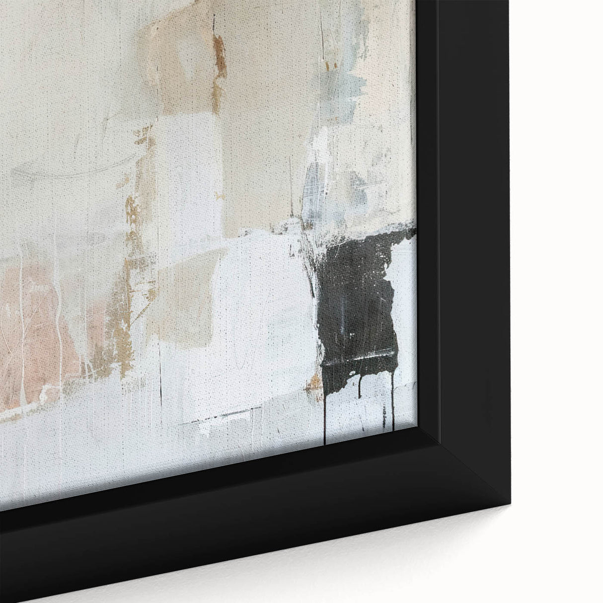 Modern Dining Room Art - Neutral Abstract Framed Dining Room Prints