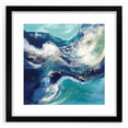 Fluid Acrylic Wall Decor – Coastal Tide Abstraction