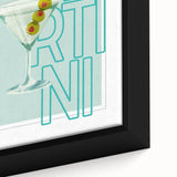 Black wall art featuring colorful, textured food and drink motifs on a large framed canvas, suitable for living room decor.