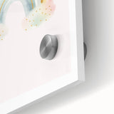 Watercolor Rainbow Print for Kids Room - Girls Room Wall Art