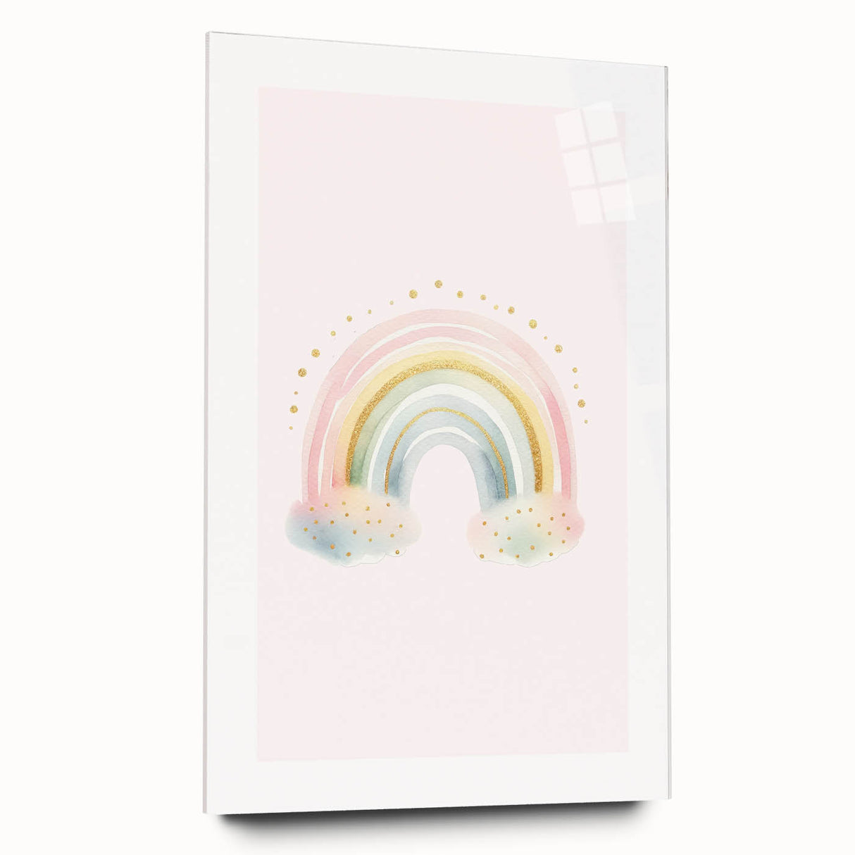Watercolor Rainbow Print for Kids Room - Girls Room Wall Art