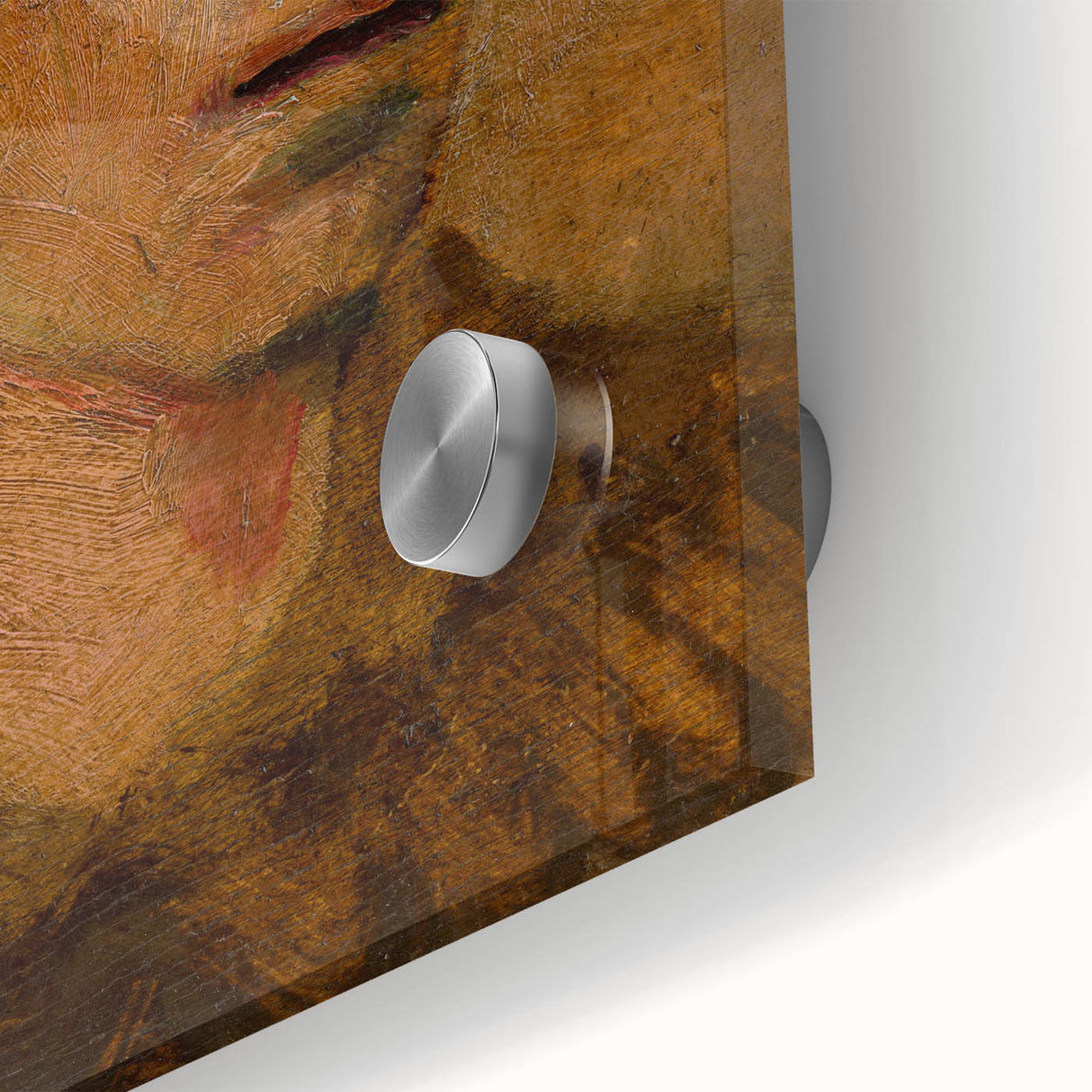 Head of a Laborer Realism Art Print - Ladislav Mednyánszky Portrait Canvas
