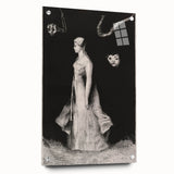 Modern Wall Art - Haunting Abstract Monochrome by Odilon Redon