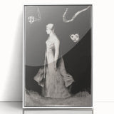 Modern Wall Art - Haunting Abstract Monochrome by Odilon Redon