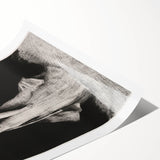 Modern Wall Art - Haunting Abstract Monochrome by Odilon Redon