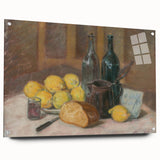 Modern Wall Art of Still Life with Lemons - Abstract Contemporary Style