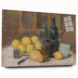 Modern Wall Art of Still Life with Lemons - Abstract Contemporary Style