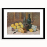 Modern Wall Art of Still Life with Lemons - Abstract Contemporary Style