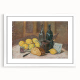 Modern Wall Art of Still Life with Lemons - Abstract Contemporary Style