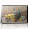 Modern Wall Art of Still Life with Lemons - Abstract Contemporary Style