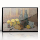 Modern Wall Art of Still Life with Lemons - Abstract Contemporary Style