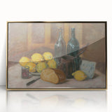 Modern Wall Art of Still Life with Lemons - Abstract Contemporary Style