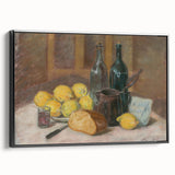 Modern Wall Art of Still Life with Lemons - Abstract Contemporary Style