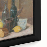 Modern Wall Art of Still Life with Lemons - Abstract Contemporary Style