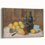 Modern Wall Art of Still Life with Lemons - Abstract Contemporary Style