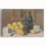 Modern Wall Art of Still Life with Lemons - Abstract Contemporary Style