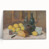 Modern Wall Art of Still Life with Lemons - Abstract Contemporary Style