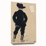 Modern Wall Art - Aristide Bruant Minimalist Poster by Toulouse-Lautrec