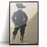 Modern Wall Art - Aristide Bruant Minimalist Poster by Toulouse-Lautrec