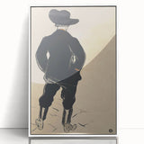 Modern Wall Art - Aristide Bruant Minimalist Poster by Toulouse-Lautrec