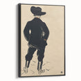 Modern Wall Art - Aristide Bruant Minimalist Poster by Toulouse-Lautrec