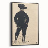 Modern Wall Art - Aristide Bruant Minimalist Poster by Toulouse-Lautrec
