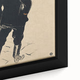 Modern Wall Art - Aristide Bruant Minimalist Poster by Toulouse-Lautrec