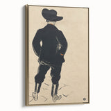 Modern Wall Art - Aristide Bruant Minimalist Poster by Toulouse-Lautrec