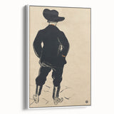 Modern Wall Art - Aristide Bruant Minimalist Poster by Toulouse-Lautrec