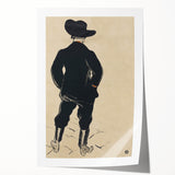 Modern Wall Art - Aristide Bruant Minimalist Poster by Toulouse-Lautrec