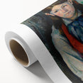 Modern Wall Art - Boy in a Red Vest Portrait by Paul Cézanne