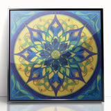 Abstract geometric framed acrylic artwork showcasing a modern black design, perfect for contemporary home decor, adding a stylish focal point to any room.