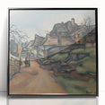 Expressionism Wall Art - Village Pathway by Expressionist Artist