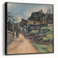 Expressionism Wall Art - Village Pathway by Expressionist Artist
