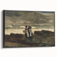 Sun and Clouds Realism Art Print - Winslow Homer Coastal Canvas Decor