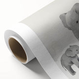 Elephant Family Nursery Wall Art – Baby Room & Kids Room Decor